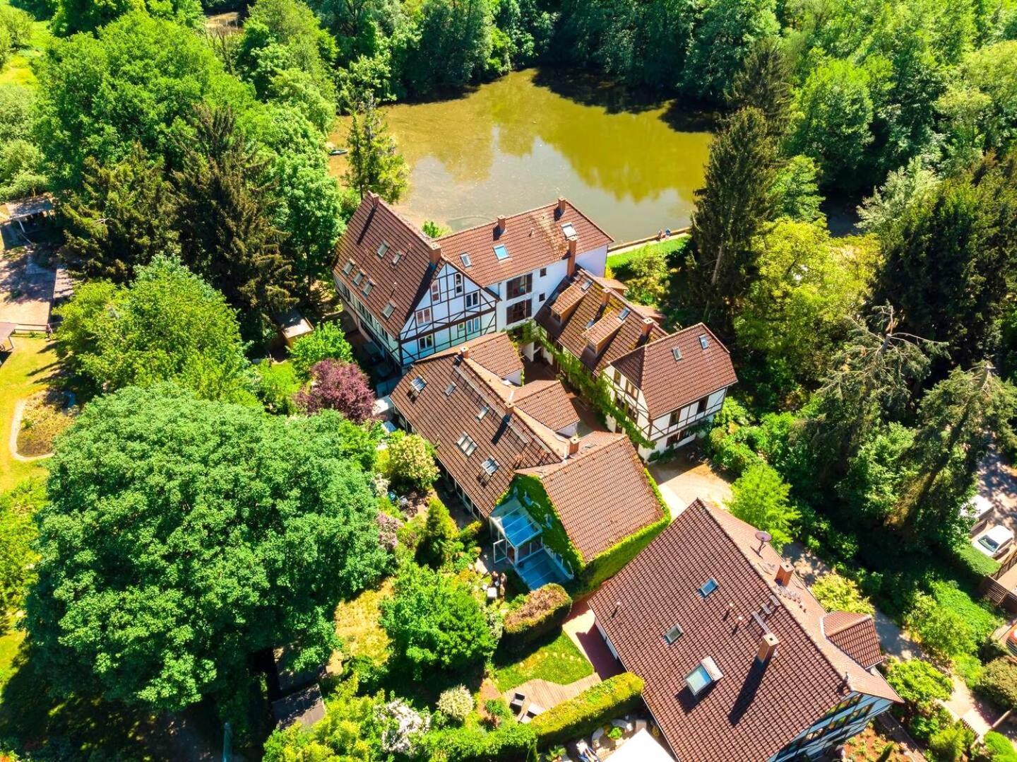 Einliegerwohnung In Einer Muehle Vor Den Toren Frankfurts, Ideal Fuer Messegaeste Oder Stop Over Dreieich Εξωτερικό φωτογραφία