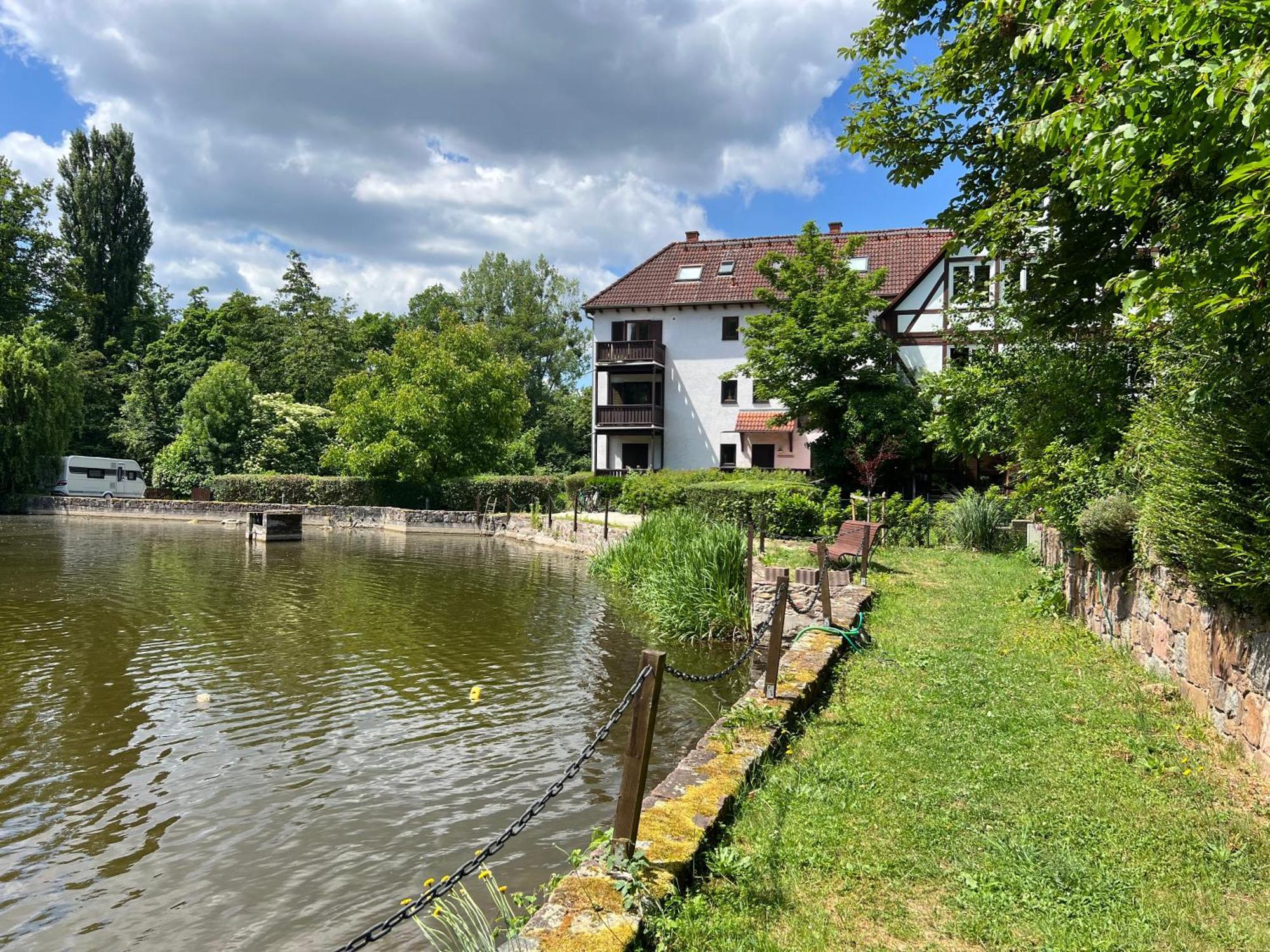 Einliegerwohnung In Einer Muehle Vor Den Toren Frankfurts, Ideal Fuer Messegaeste Oder Stop Over Dreieich Εξωτερικό φωτογραφία